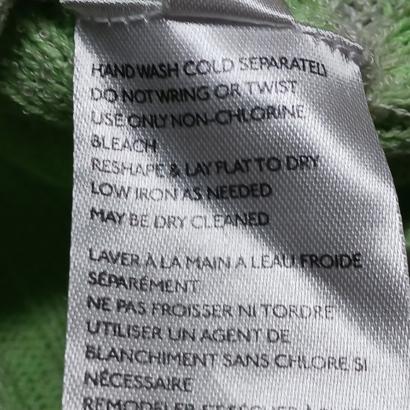 Free People Crop Top Women Sze L Green Stretch Ribbed Short Sleeve Sporty Casual - Picture 7 of 8